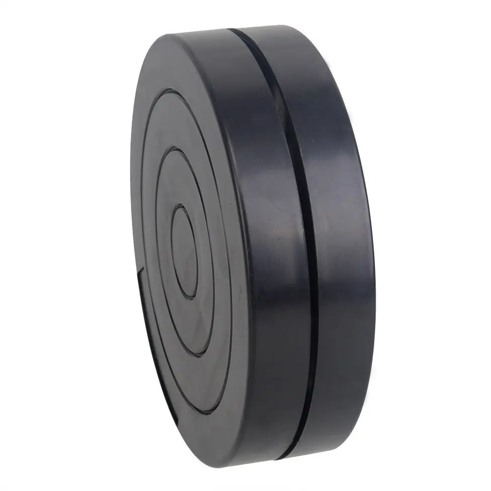

Black 4.5 Inch Round Plastic Rotary Plate Turnplate 360 Degree Rotating Clay Pottery Sculpture Tool