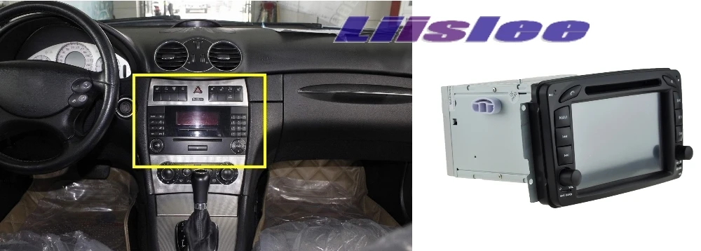 Discount For Mercedes Benz CLK A209 C209 MK2 2002~2009 LiisLee Car Multimedia TV DVD GPS Radio Carplay Original Style Navigation Navi 3