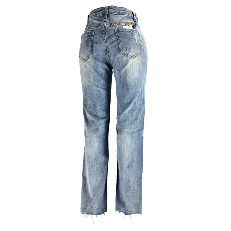 Jean Woman Mom Jeans Pants Boyfriend Jeans for Women with High Waist Push Up Large Size Ladies Jeans Denim