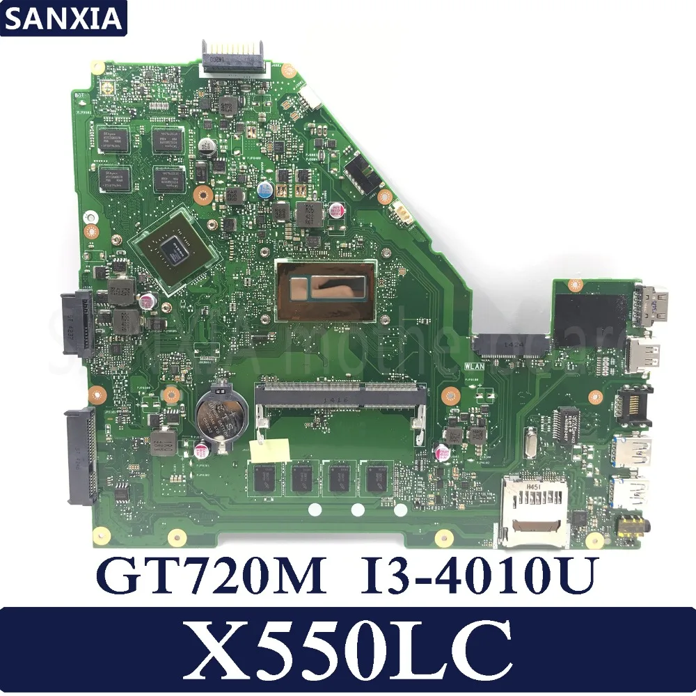 KEFU X550LC Laptop motherboard for ASUS X550LC X550LD A550L Y581L W518L X550LN Test original mainboard 4GB