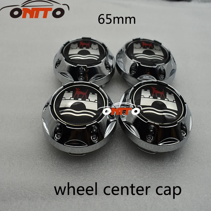 4PC 65mm Wolfsburg logo Car Accessories 65mm wheel center cap for