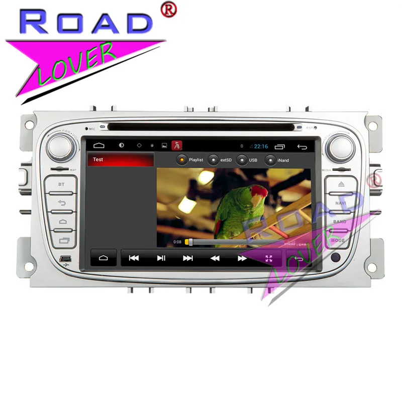  TOPNAVI Quad Core 2G+32GB Android 6.0 Car PC DVD Player Head Unit For Ford Focus 2008-2010 Stereo G