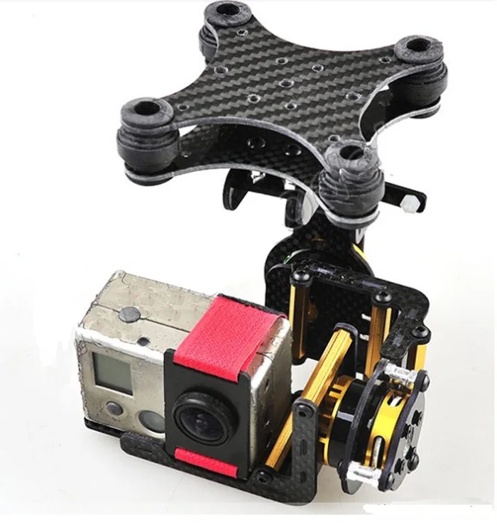 

F05684 Professional FPV Brushless Camera Gimbal PTZ / Motor for Gopro 2 Aerial Photography W/ Motor Control Board