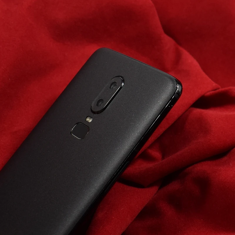 Задняя пленка для Oneplus 6 T чистый цвет Кожа Наклейка задняя крышка паста Защитная