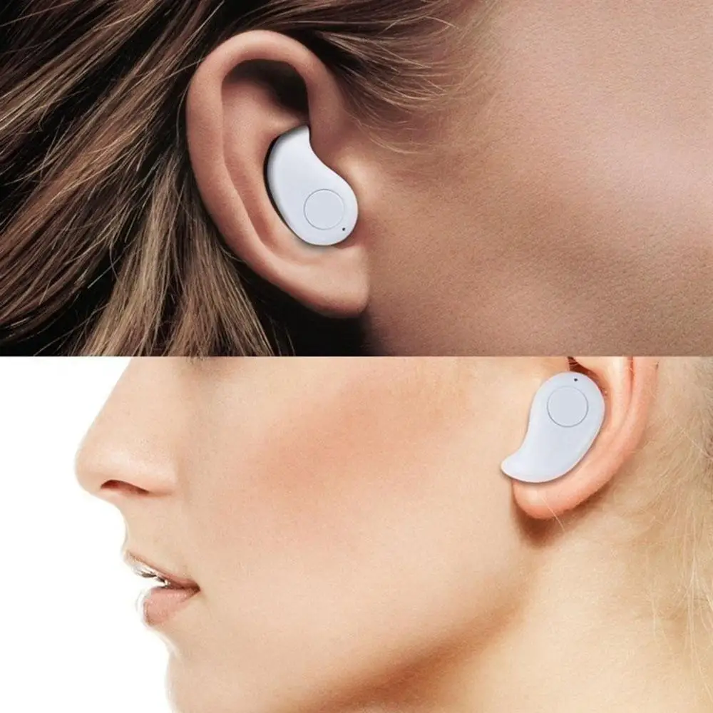 

Newest Mini Invisible Ultra Small Bluetooth 4.0 Stereo Earbud Headset With Microphone Support Hands-Free Calling For Smartphone