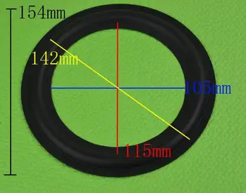 

20 cs 6 1/2 in. HiVi brand new speaker surround - 6.5 inch repair rubber