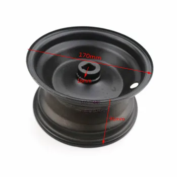 

free shipping 6 inch rims good quality aluminue ATV 145 / 70-6 ATV front tire rims Off-road vehicles, wheel hub