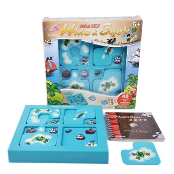 

Hide Seek Education Board Game 48 Levels Family/Party Parents with Children Funny Problem Solving Game