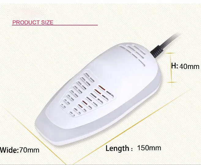 Портативная сушилка для обуви Ультрафиолетовый стерилизатор для обуви форма автомобиля Voilet светильник Сушилка Обогреватель для обуви подогреватель ботинок 220 В