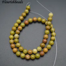 Натуральный зеленый Olive оливковый Опал Камень круглые свободные бусины 4 мм 6 мм 8 мм 10 мм