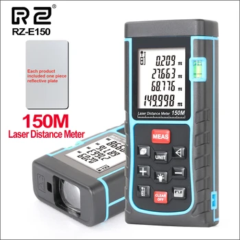 

RZ Handheld Digital Laser Distance Meter Range Finder Rangefinder 120m 150m Tape Trena Ruler Tester Hand Tool