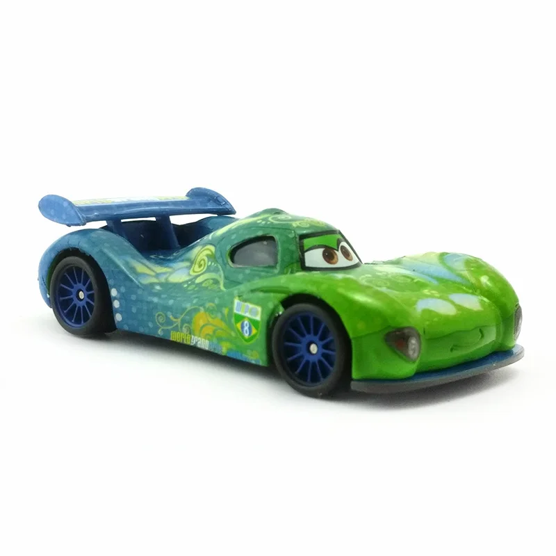 Disney Pixar Cars 2 3 Карла Велозу Молния Маккуин Рамирес матер 1:55 Diecast металлического сплава Модель автомобиля детский подарок на день рождения для