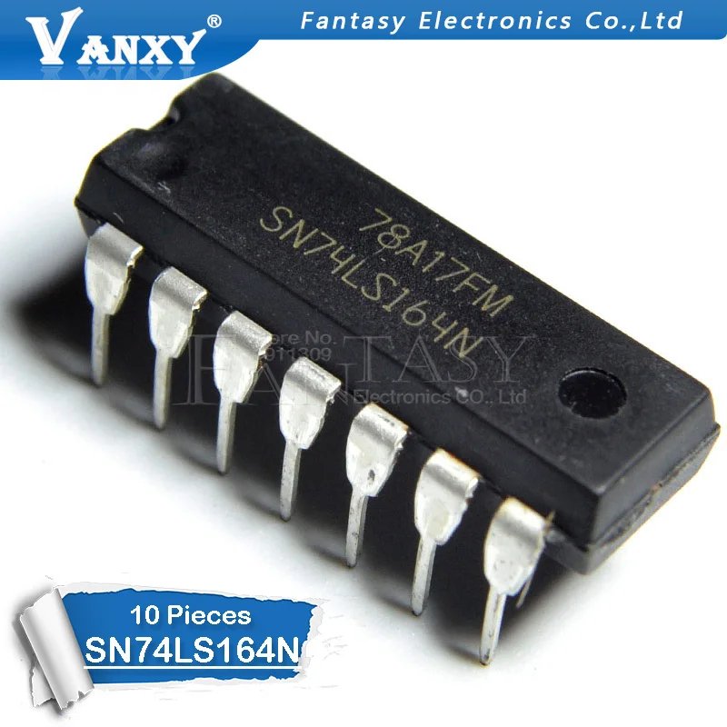 

10PCS SN74LS164N DIP14 SN74LS164 DIP 74LS164 74LS164N DIP-14 new and original IC