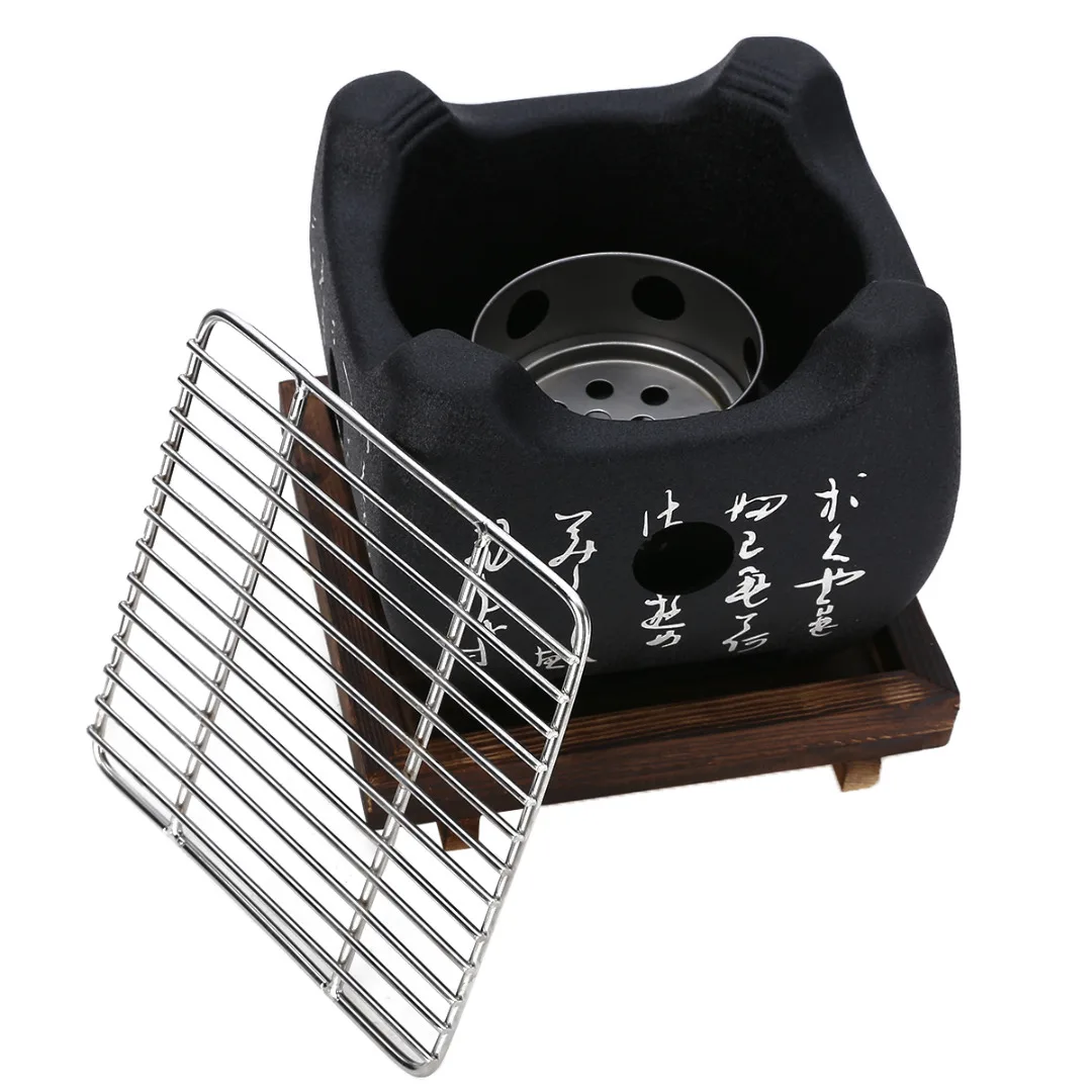 1pcs Portable Food Carbon Furnace Barbecue Stove Cooking Oven Alcohol Household BBQ Grills Mayitr