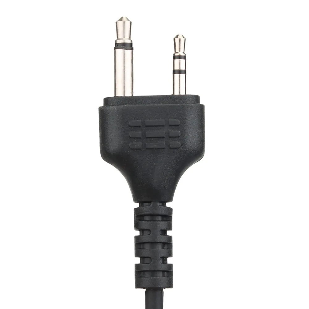 2 контактный скрытый акустический трубчатый PTT наушник для рации MIDLAND G6/G7 GXT550/650
