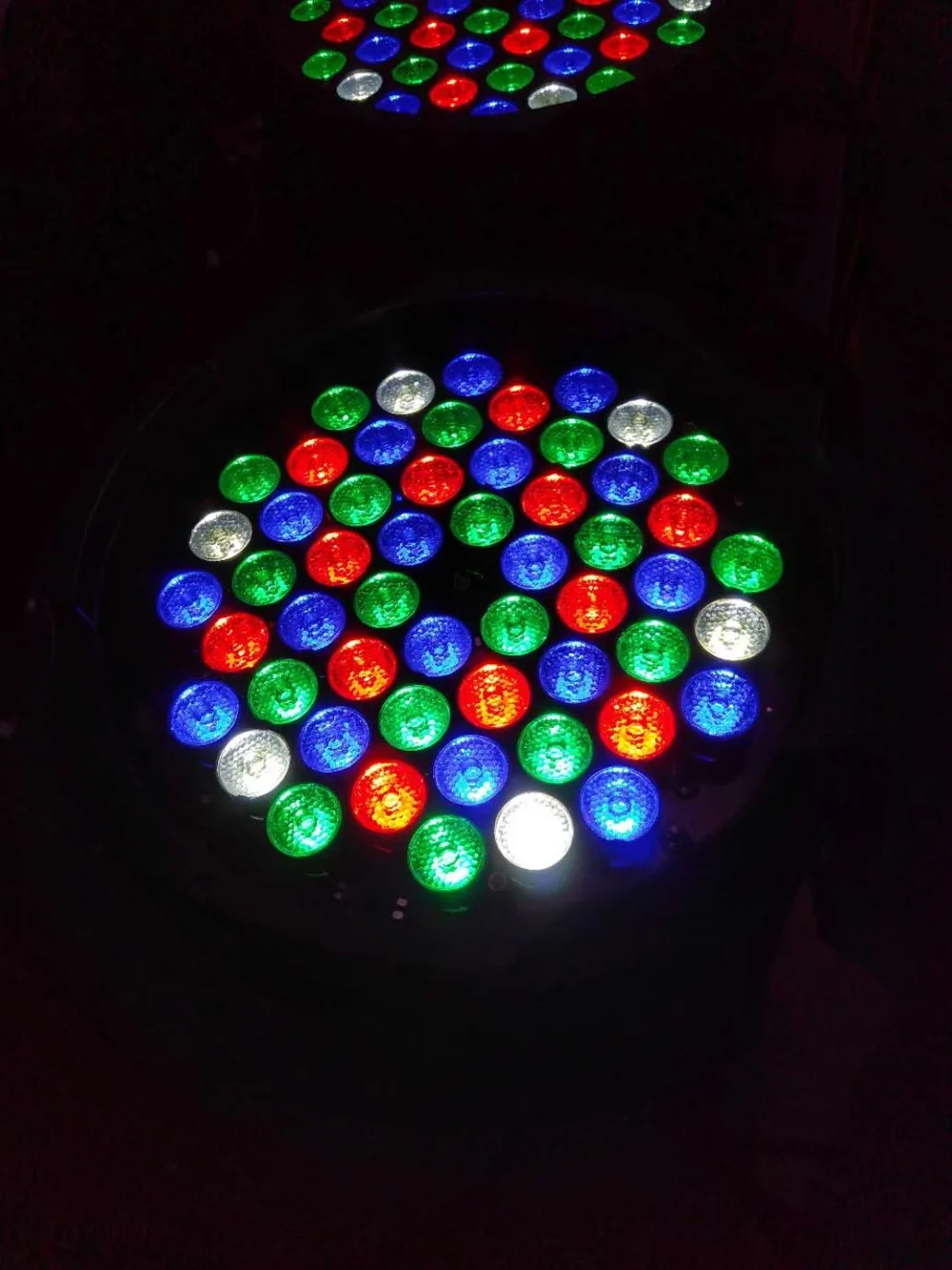 1 шт./лот DMX 54x3w led par light RGBW Подвижная головка|Эффект освещения сцены| |