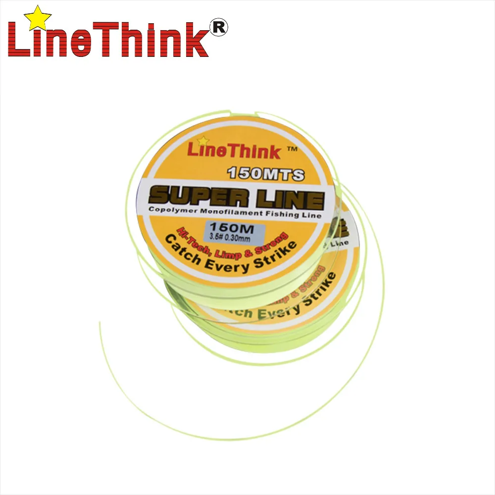 Рыболовная леска LineThink супер мягкая без памяти 150 м|no memory line|super linefishing line |