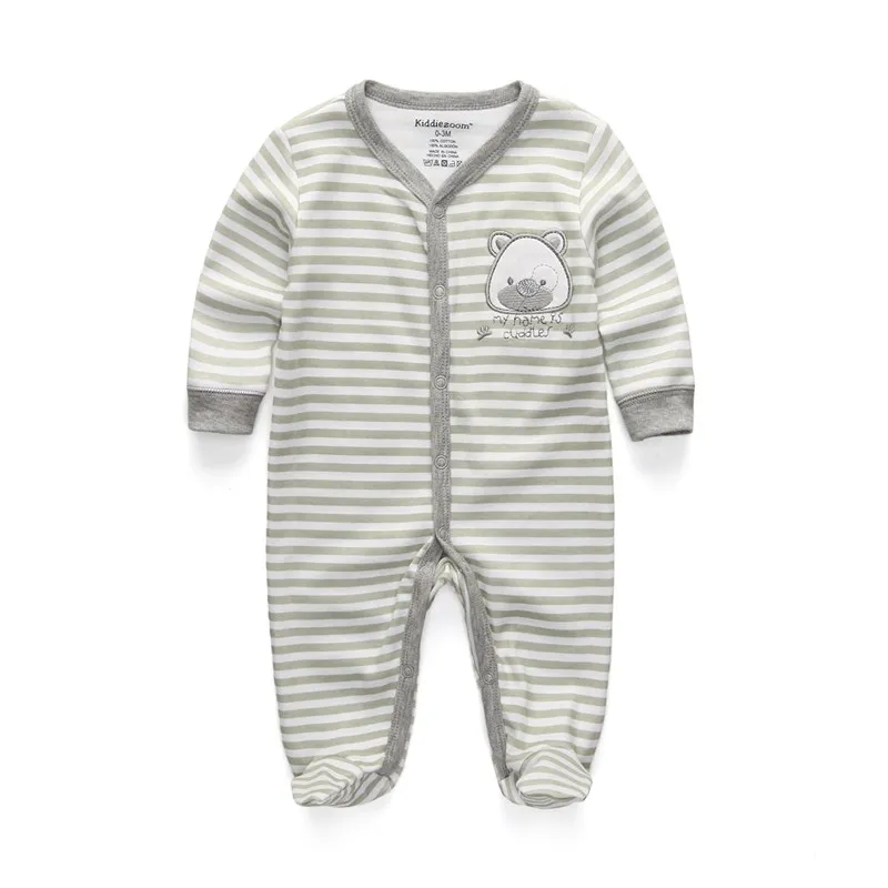 Модная одежда для малышей; комбинезоны с длинными рукавами для новорожденных мальчиков и девочек; Roupas de bebe; одежда и комбинезоны - Цвет: 1020