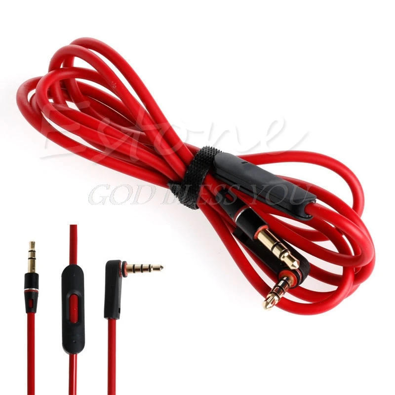  3.5 millimetri Cavo Audio 3 5 Aux Cavo per Beats Solo HD cuffie Studio Pro Mixr Cuffia Del Telefono