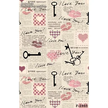 

valentine' day Vinyl cloth photography backdrop Computer Printing background for photo studio backdrop F-2965