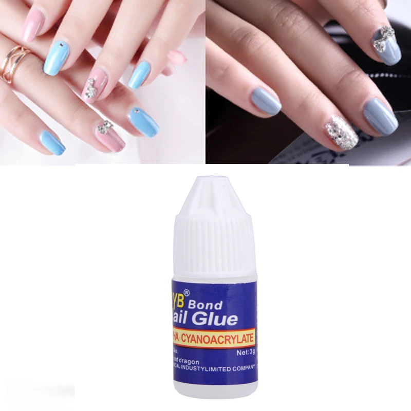 1 Pièces Super Professionnel Colle à Ongles Faux Ongles