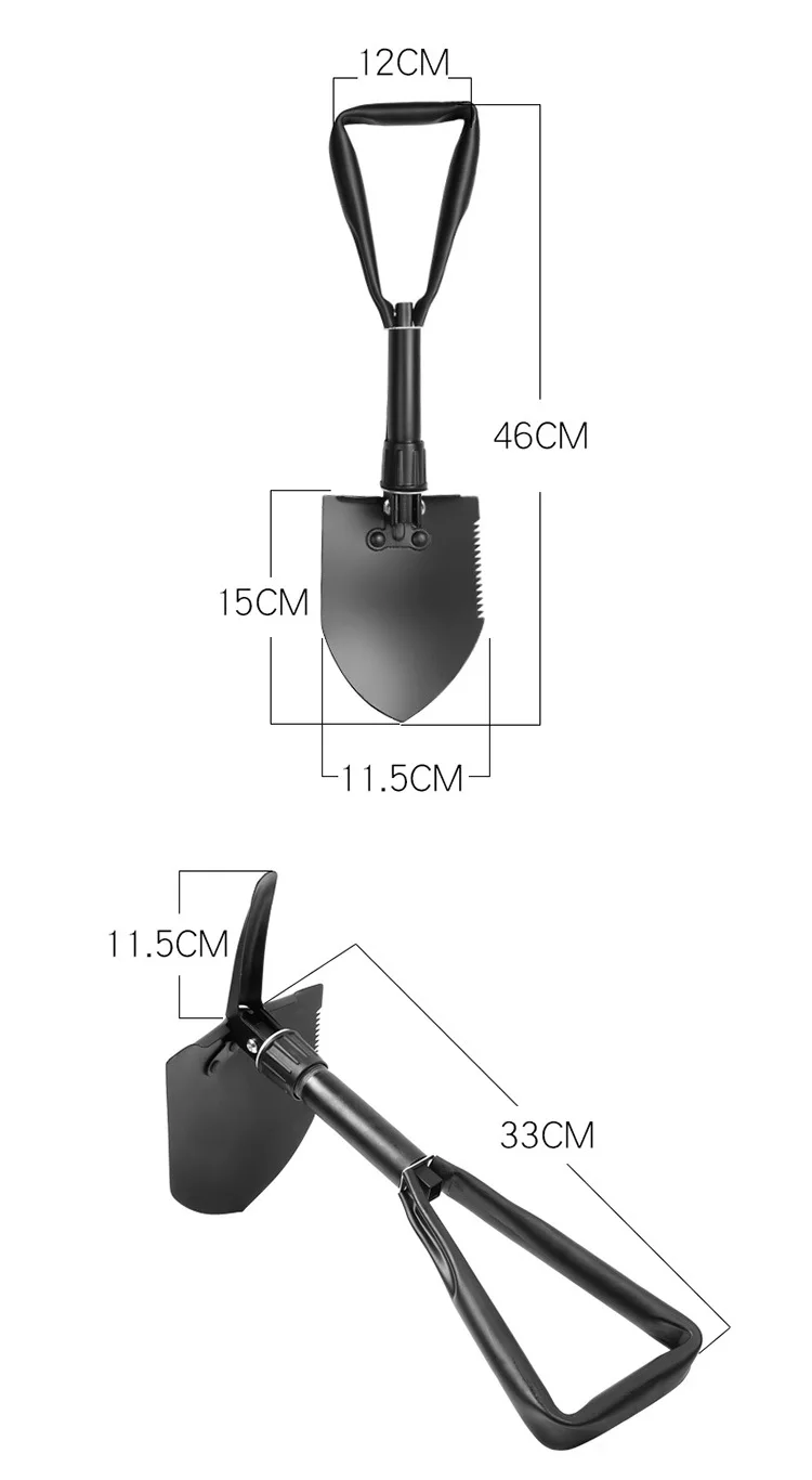 Многофункциональный инженер Лопата Кемпинг olding складной снег Садоводство выживания посадки садовые инструменты тактический
