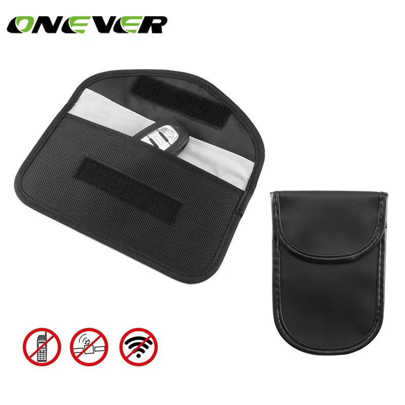 

Car Key Bag Car Fob Signal Blocker Faraday Bag Signal Blocking Bag Shielding Pouch Wallet Case For Protection Car Key