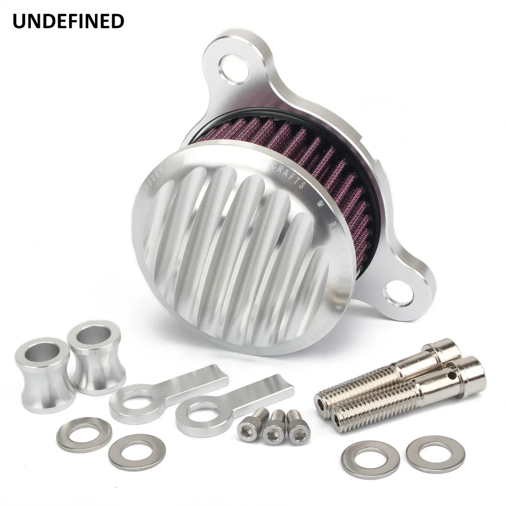 

UNDEFINED Chrome CNC Aluminum Air Filter Motorcycle Intake Air Cleaner System For Harley Sportster XL 883 1200 2004-2019 Moto
