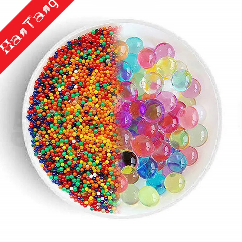 100pcs Crystal Soil Hydrogel Polymer Water Beads Wedding Decoration Multicolor 100pcs Crystal Soil Hydrogel Polymer Water Beads Wedding Decoration Multicolor