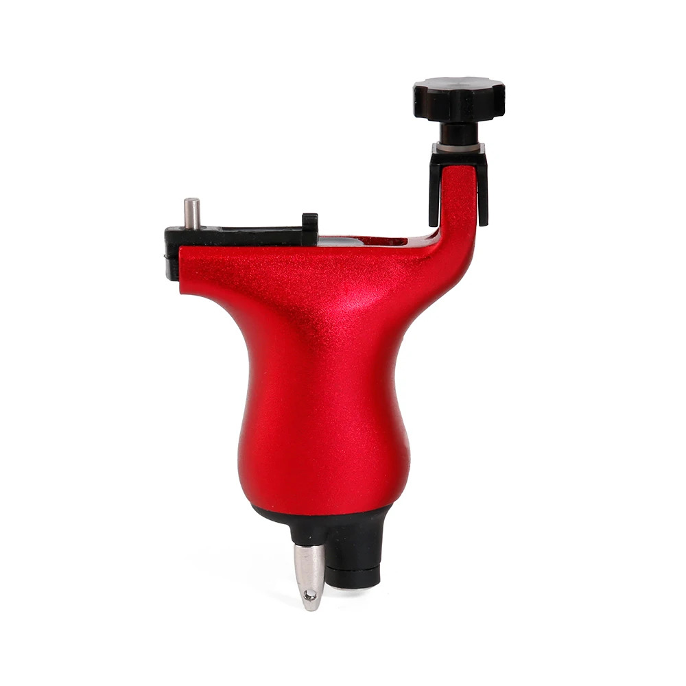 Solong Tattoo Wizard Rotary Machine Strong 4.5w Motor Air Craft Alu CNC Frame Dual Connections Red M650-2CN |