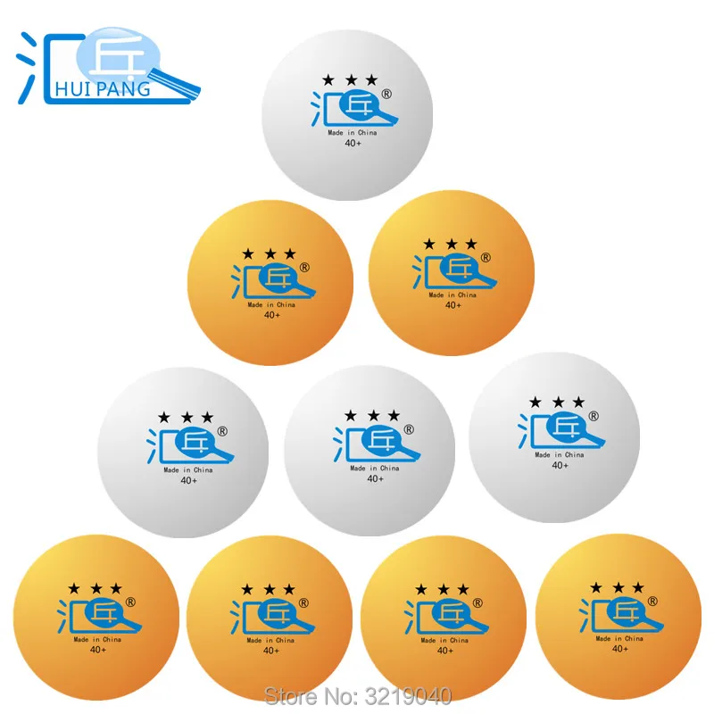 

HUIPANG 3 Star Table Tennis Ball 40+ New Material 45PCS PingPong Balls Orange/White For HUIPANG TABLE TENNIS ROBOT