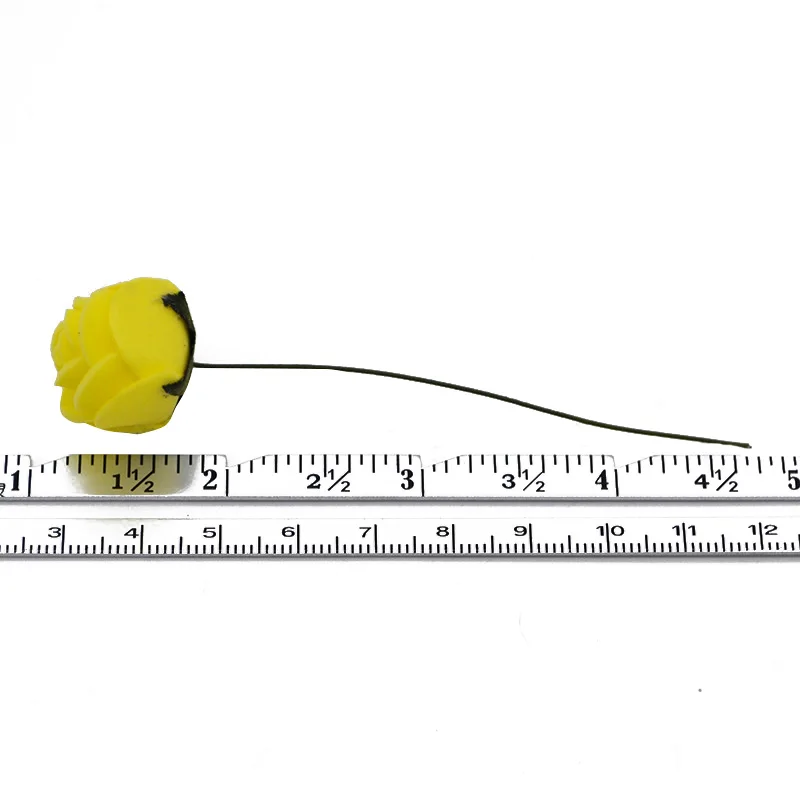 72/144 шт 2 см плюшевый медведь ПЭ Пена Искусственные розы Букет цветов для дома Свадебная вечеринка украшения DIY ВЕНОК искусственный цветок Роза 7