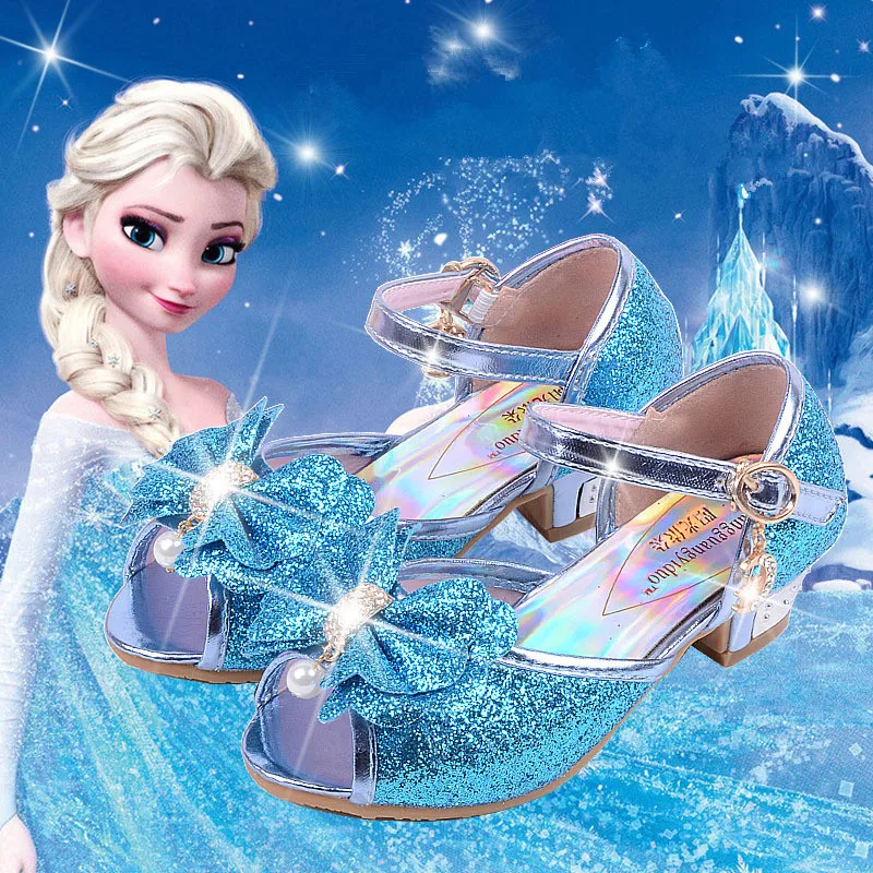 200 BLESSING Good Girl Crystal Shoe Bow Clip Princess Cinderella Frozen Mermaid 