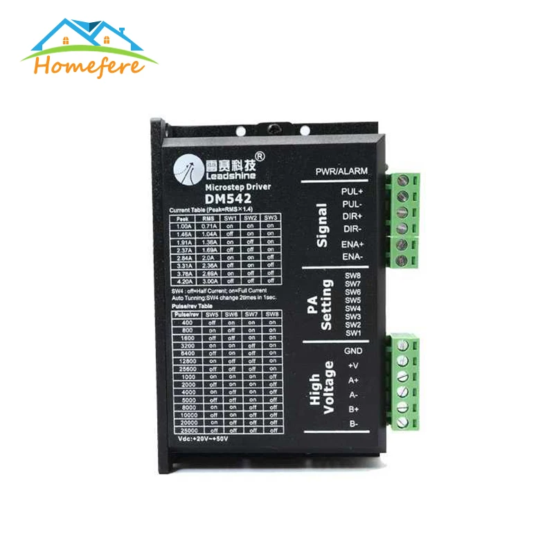 Драйвер шагового двигателя DM442 DM542 DM556 DMA860H Nema14 16 17 23 34 42 0 5-AA | Обустройство дома