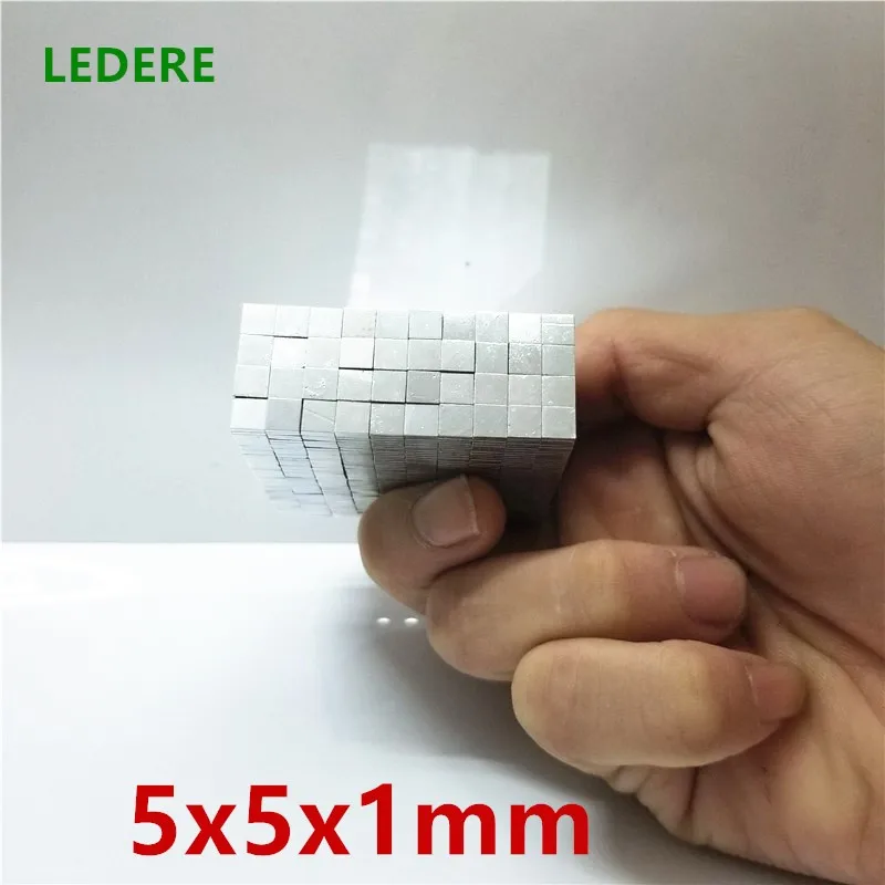 20/50/100/500 шт. Магнит 5x5x1 N35 сильной квадратной NdFeB неодимовый магнит редкоземельный