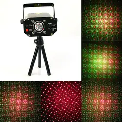 Черная мини-проектор Голографический Звезда этап лазерный свет диско эффект освещения DJ вечерние выгодное предложение! Инвентаризации