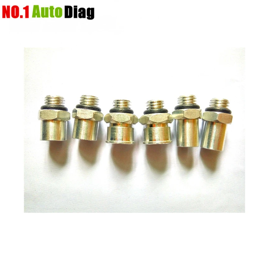 AUTOOL 6PCS/Lot Motorcycle Nozzle Connectors Optional Parts for Auto Fuel Injector Cleaner and Tester AUTOOL 6PCS/Lot Motorcycle Nozzle Connectors Optional Parts for Auto Fuel Injector Cleaner and Tester