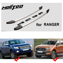 Горячая стойка для багажника на крыше крыша бар для Ford Ranger 2011-2019, лучший алюминиевый сплав, исправить винтами вместо дешевого клея, гарантия качества