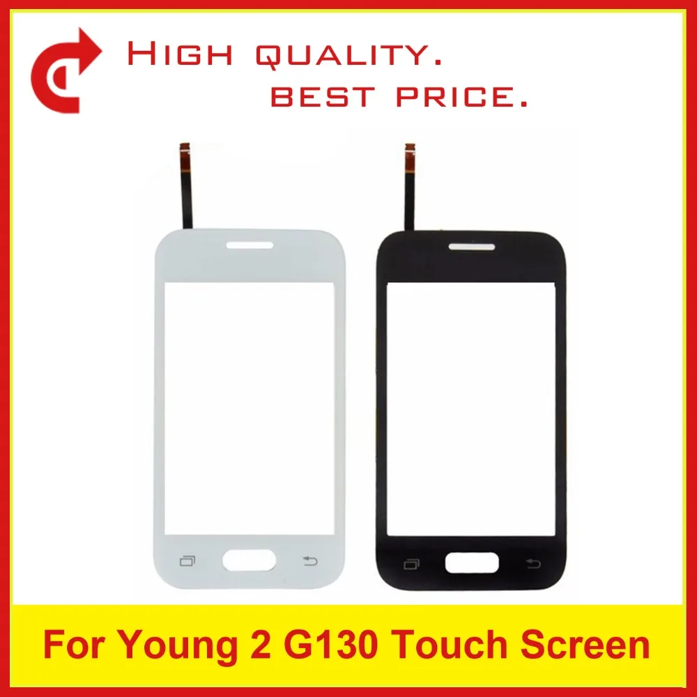 

3.5" For Samsung Galaxy DUOS Young 2 Duos G130H SM-G130 G130 Digitizer Sensor Outer Glass Lens Panel Touch Screen Black White