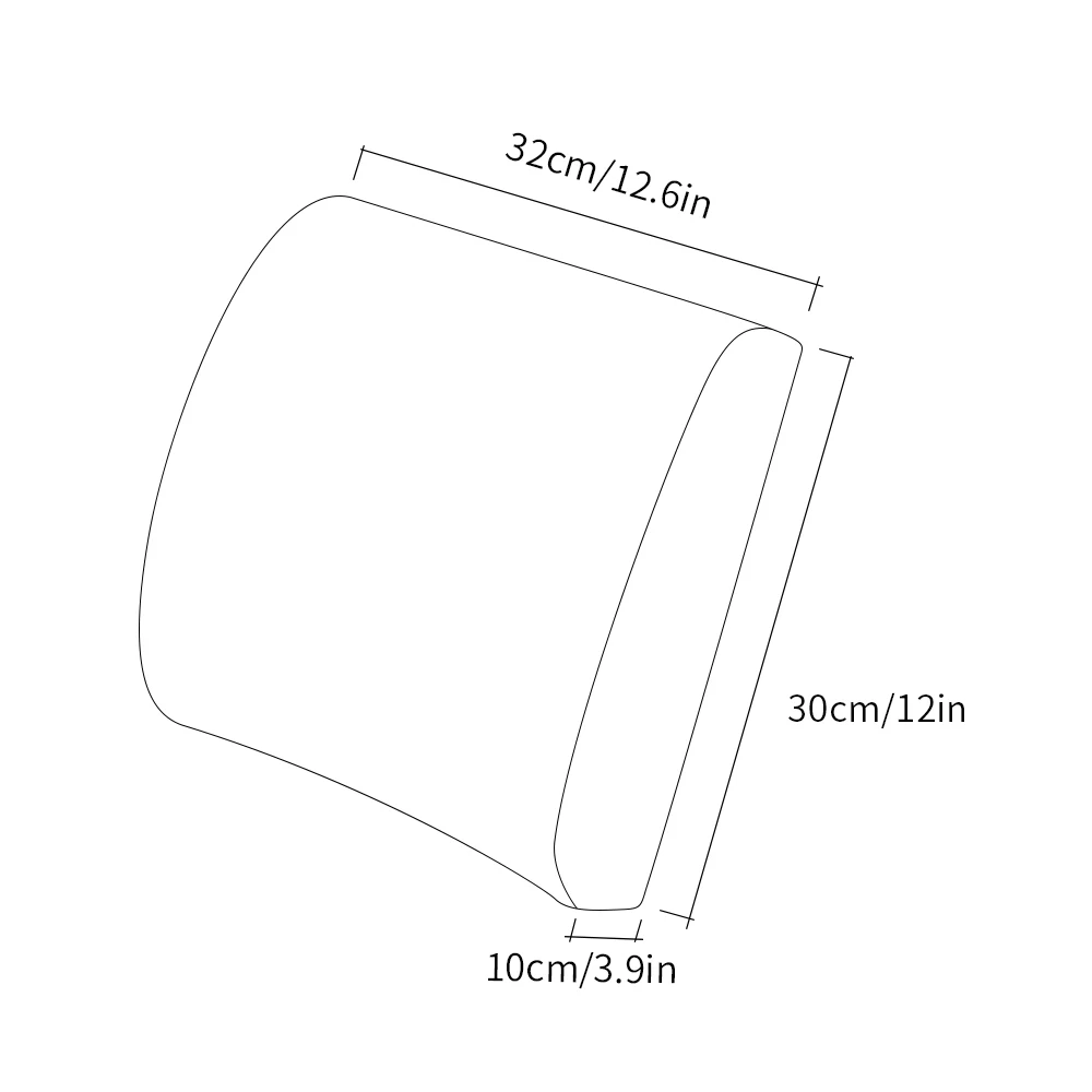 Автомобильная дышащая подушка для поясницы с эффектом памяти, подушка для спины и талии, подушка для путешествий, подушка для автомобильного сиденья, подушки для дома и офиса, облегчающие боль