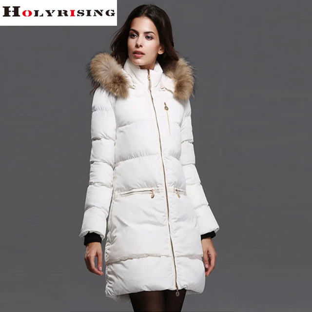 White Down Coat | Han Coats