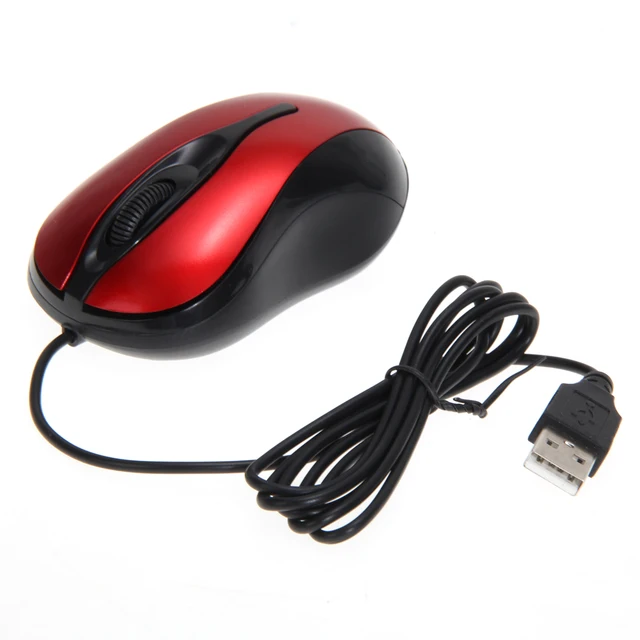Cheap New Arrvial Optical USB 3D Wired Optical Mouse Gaming Mouse Mice for Computer Laptop Home / Office Mouse High Quality