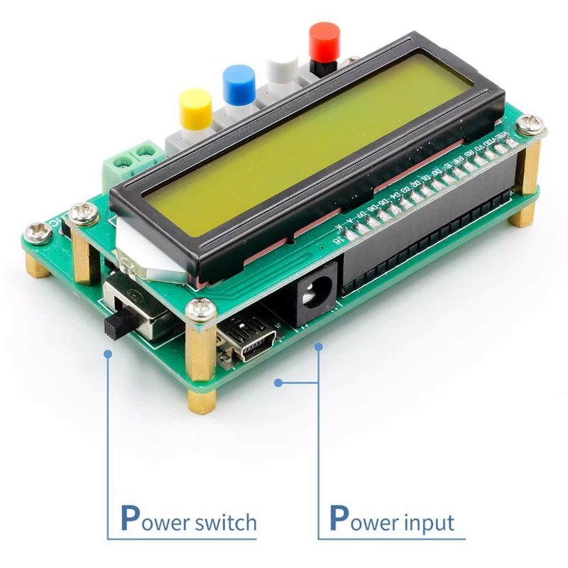 Lc100-A цифровой Lcd Высокоточный индуктивно-емкостный L/C метр установка для измерения параметров конденсаторов частота 1Pf-100Mf 1Uh-100H Lc100-A+ Te