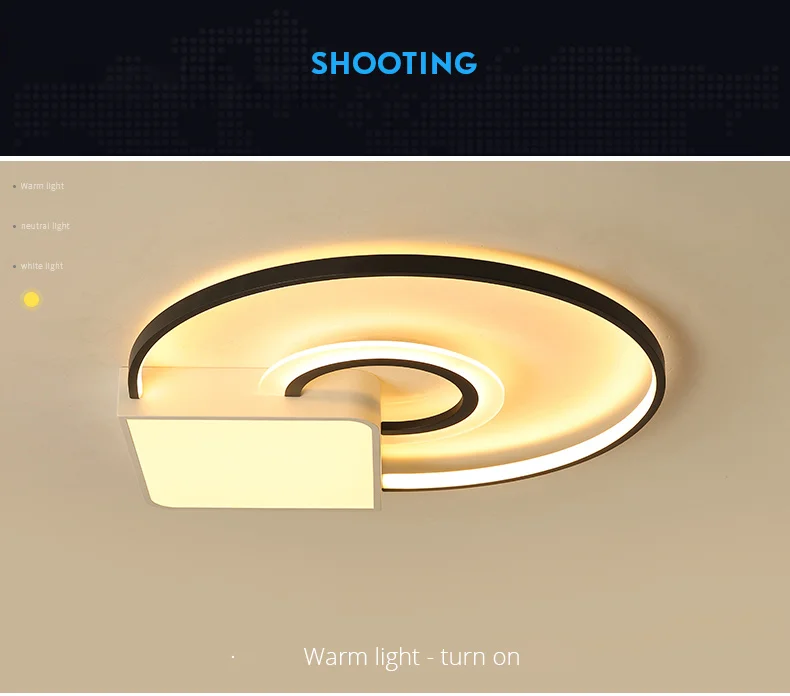 DX Square Circle Led Ceiling Lights (5)