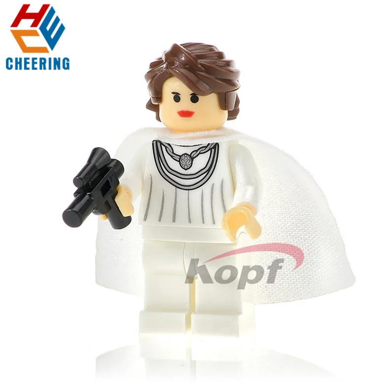 

Single Sale Building Blocks Zander Baba Mon Mothma Gift Kenobi Anakin Leia Clone Action Figures Bricks Toys for Children XH 494