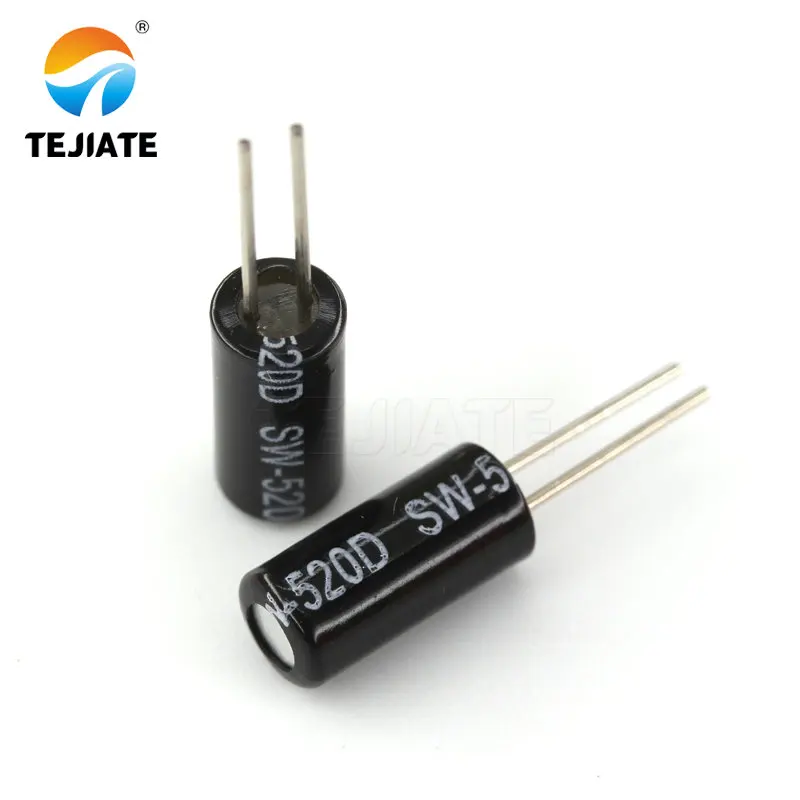 

10PCS SW-520D 5X12MM Highly sensitive SW520 ball switch angle sensor Tilt switch vibration switch