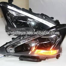 2013- года для NISSAN Teana светодиодные головные фары с биксеноновыми линзами для проектора TLZ
