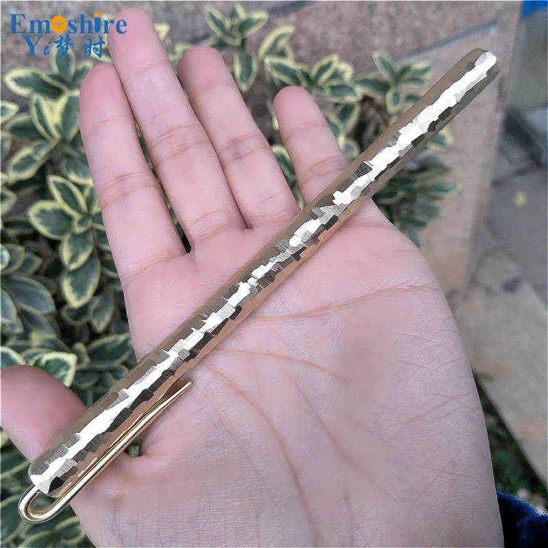 Emoshire Handmade stone bronze pen signature pen personality brass pen metal neutral pen custom couple student gift gift (1)