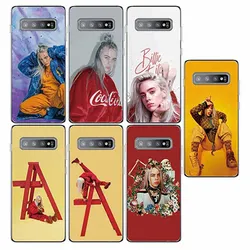 Cubierta Del Teléfono Suave Tpu Billie Eilish Capa Cubierta para Samsung A6 2018 A8 Más 2018 Nota9 S6 S7 Borde S8 S9 S10 Más Lite Cubierta Del Teléfono Suave Tpu Billie Eilish Capa Cubierta para Samsung A6 2018 A8 Más 2018 Nota9 S6 S7 Borde S8 S9 S10 Más Lite