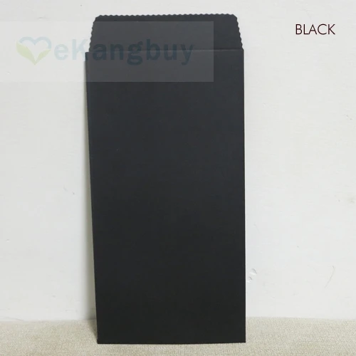 50 шт. черные конверты доступны разные размеры простые конверты|black envelope|black black